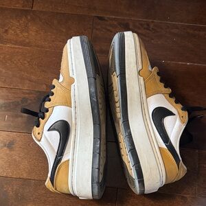 Women’s Black and Tan Sneakers